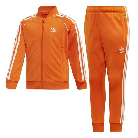 adidas anzug orange schwarz|adidas Originals – adicolor – Trainingsanzug in .